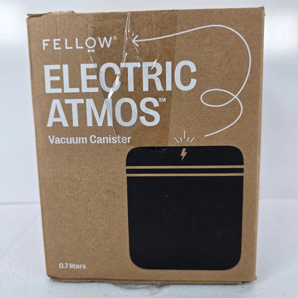 Fellow Electric Atmos Vacuum Canister 0.7L Matte Black Coffee Storage BAMB07-NA